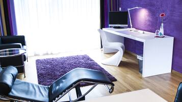 Appartement, 2 chambres, terrasse | Coin séjour