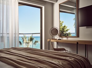 Superior-Doppel- oder -Zweibettzimmer | Strand-/Meerblick