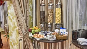 Tägliches inbegriffenes Frühstücksbuffet