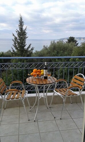 Studio, Sea View | Balcony view - Agnanti Studios (Kefalonia)