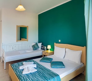 Studio, Sea View | In-room safe, soundproofing, iron/ironing board, free WiFi - San Lazzaro (Lefkada)
