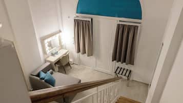 Habitación familiar | Sábanas italianas Frette y ropa de cama de alta calidad