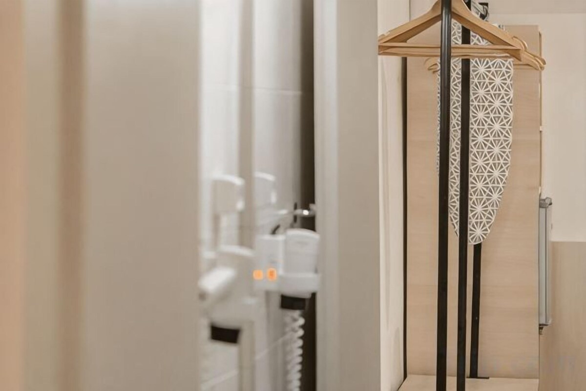 Bathroom | Shower, designer toiletries, hair dryer, bathrobes