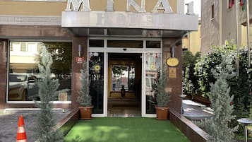 Entrada de la propiedad