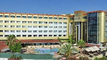 Blick von der Unterkunft