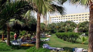 Blick von der Unterkunft