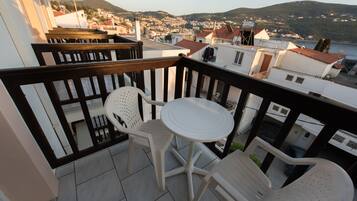 Chambre Double, 2 lits une place | Balcon