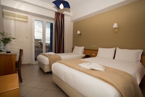 Triple Room, Balcony, City View