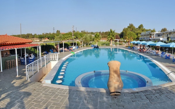 Seasonal outdoor pool