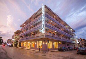 Blick von der Unterkunft