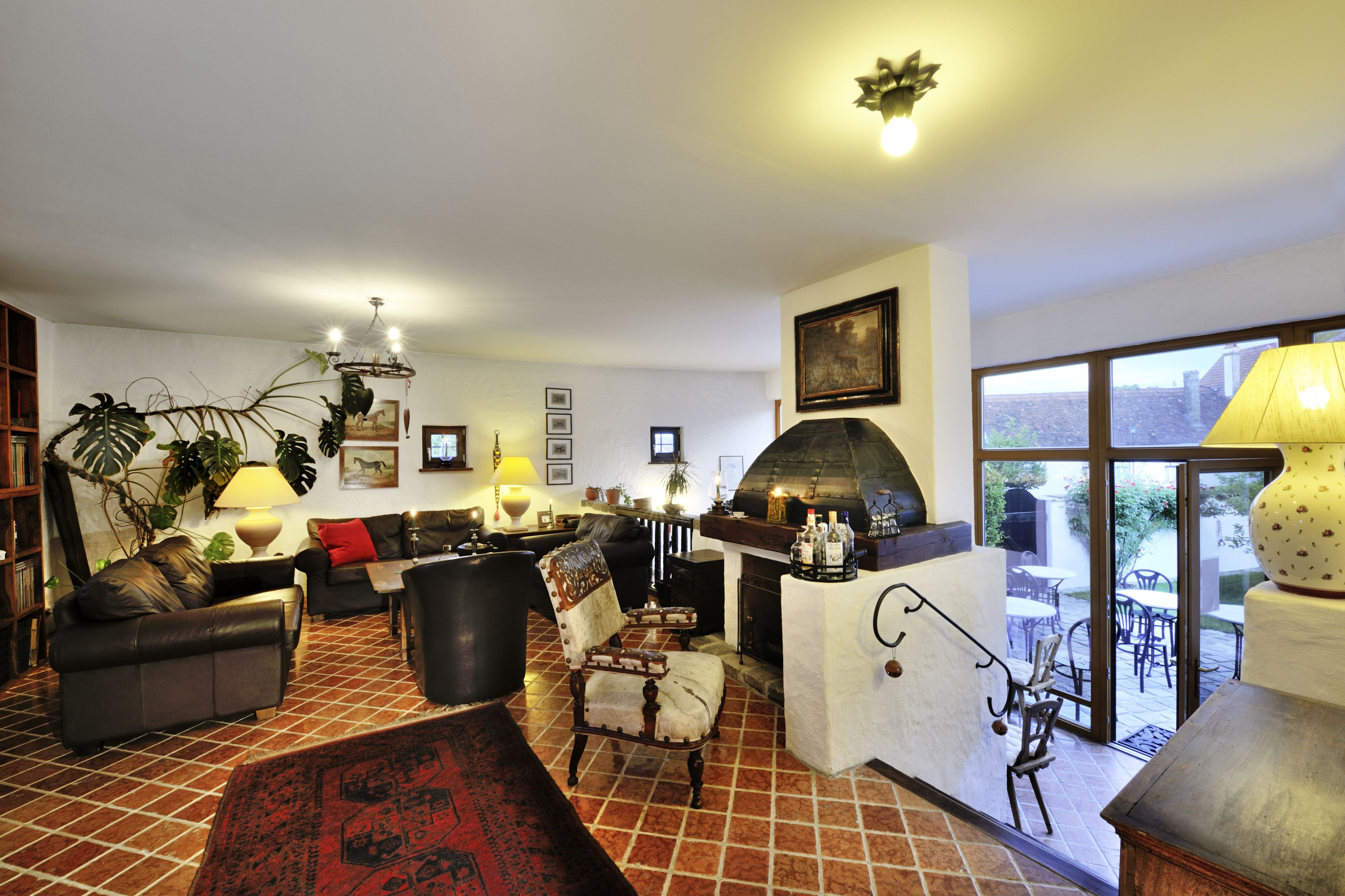 Lobby sitting area