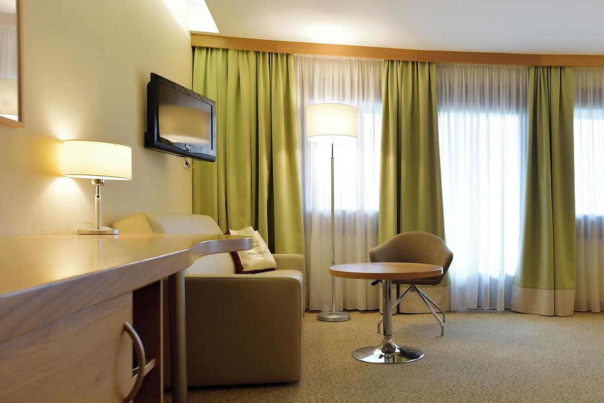 comfort quadruple room, balcony, garden view | 1 bedroom, hypo-allergenic bedding, minibar, in-room safe