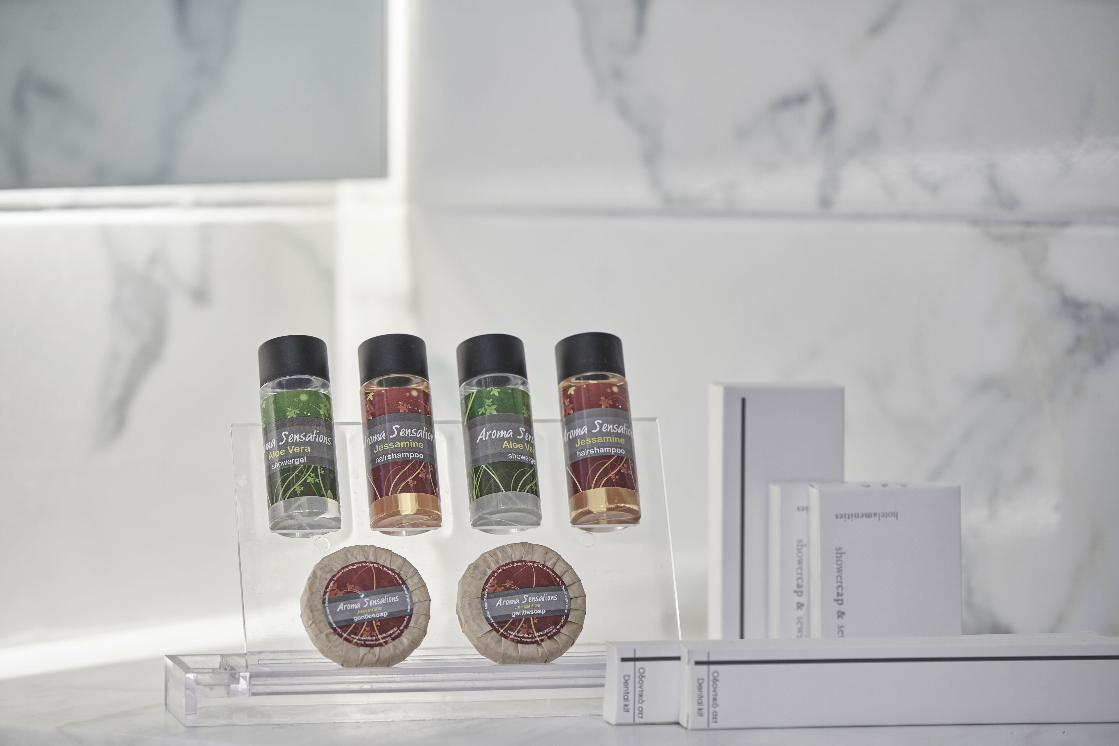 family room | bathroom | free toiletries, hair dryer, towels