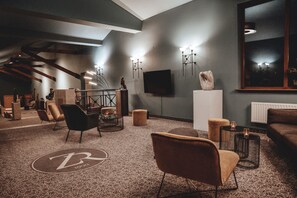 Lounge i lobbyen