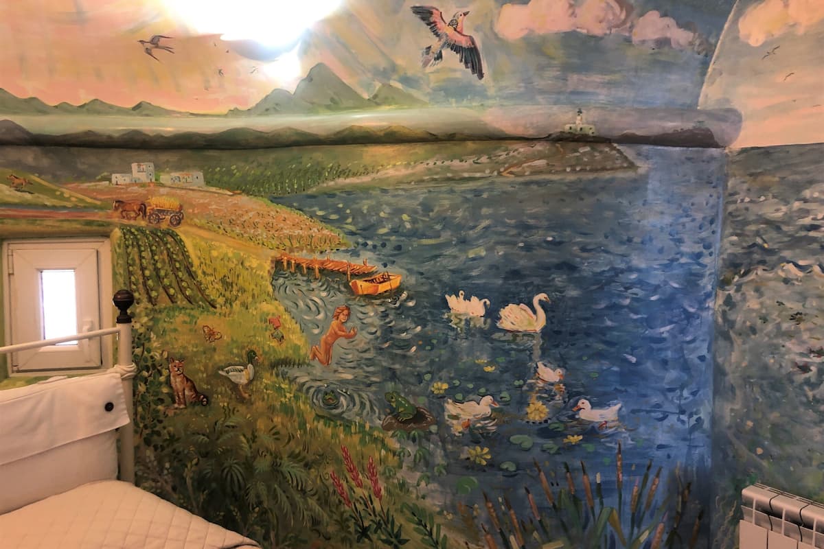 eleni's house sea and sunset view annex building - 4km from the main building | 1 bedroom, egyptian cotton sheets, premium bedding, select comfort beds