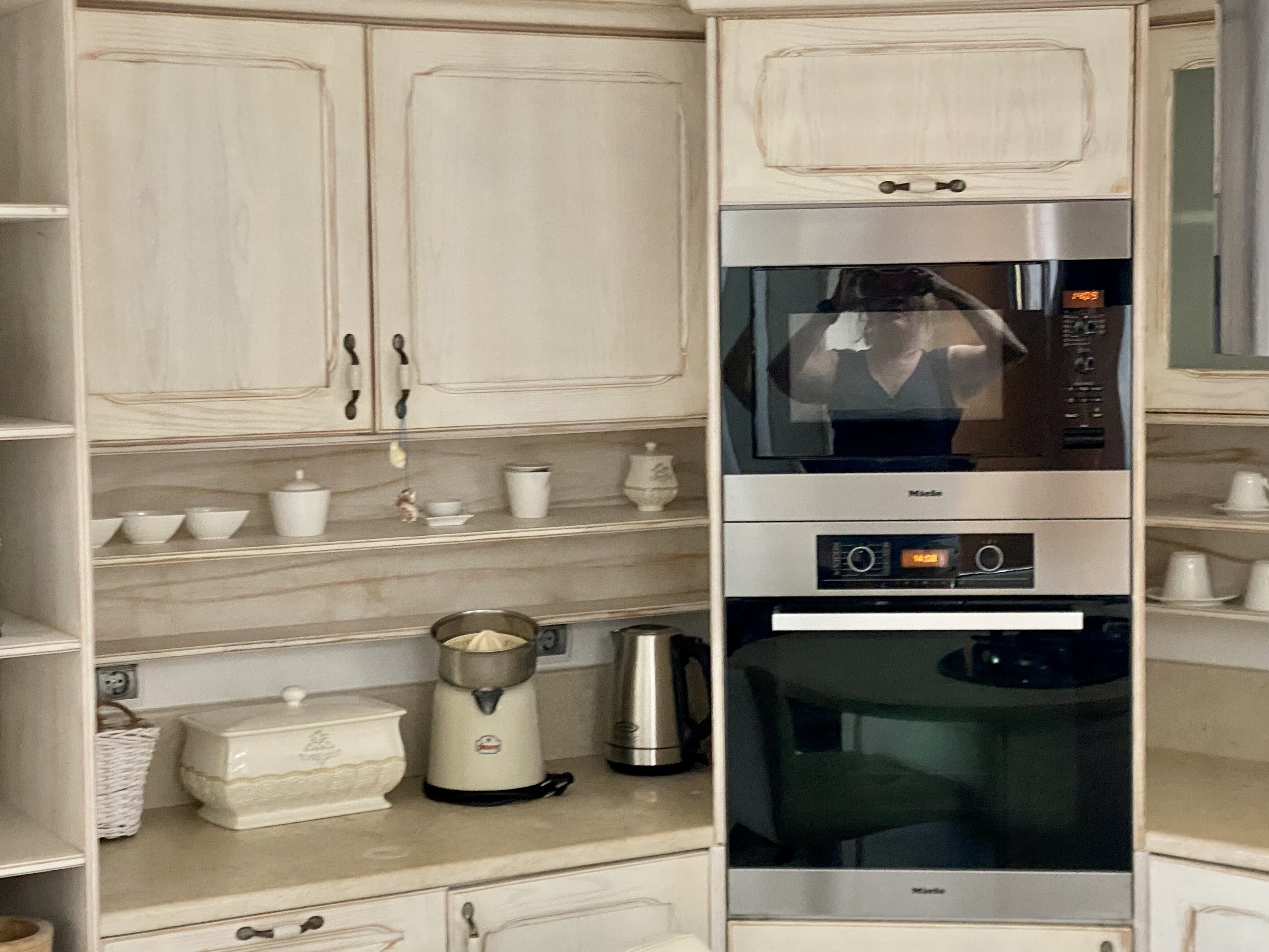 eleni's house sea and sunset view annex building - 4km from the main building | private kitchen | coffee/tea maker, electric kettle, high chair