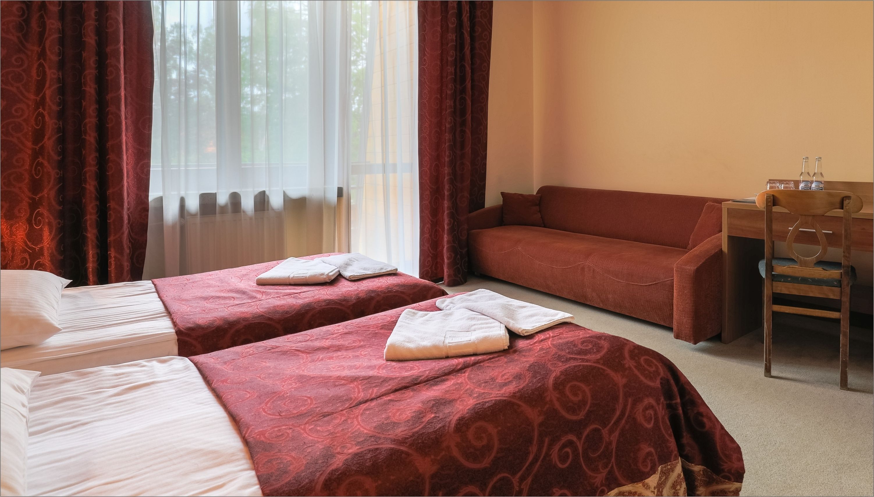 classic double or twin room | in-room safe, desk, free cots/infant beds, free wifi