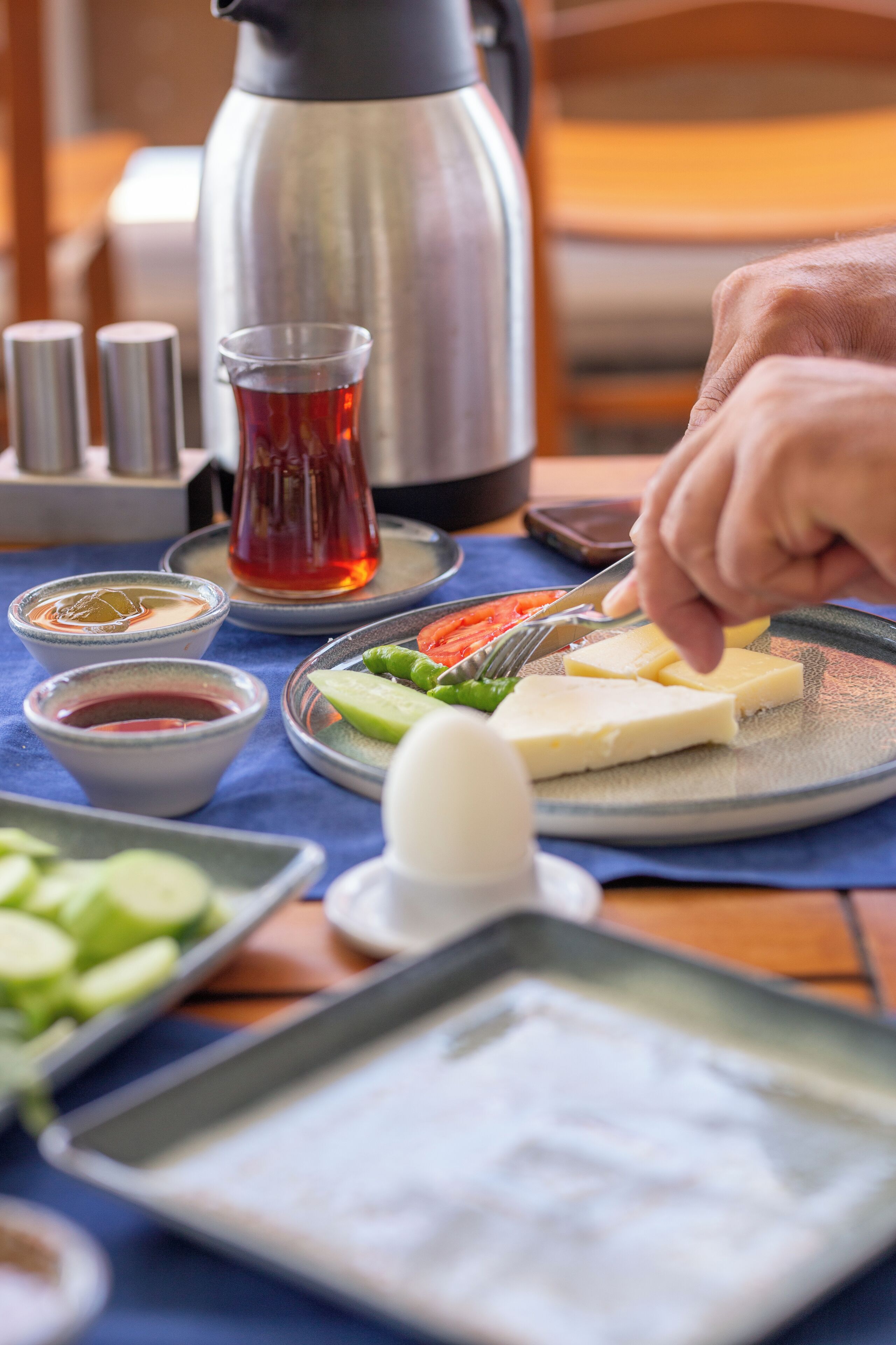 Petit déjeuner buffet