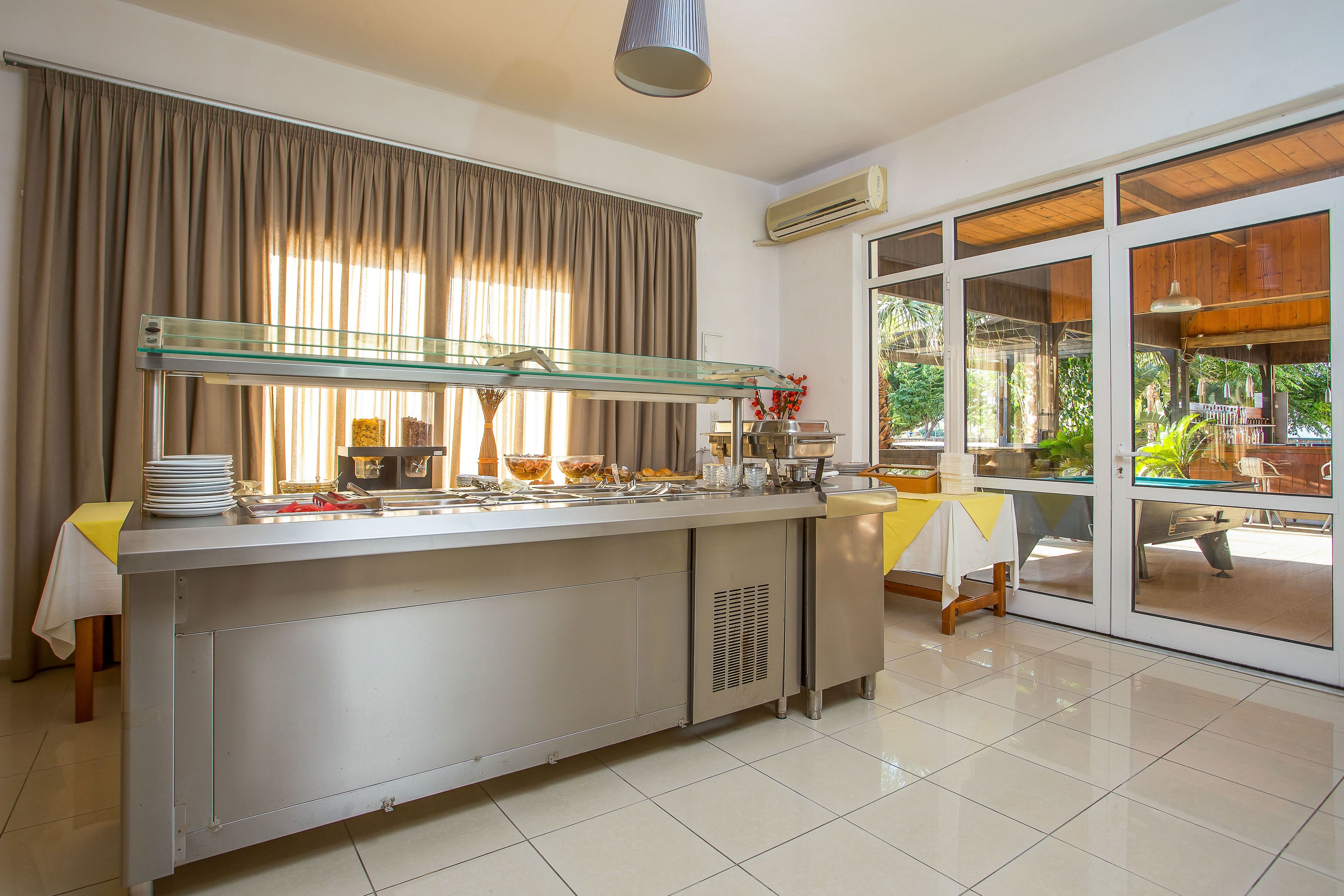 daily buffet breakfast (eur 7 per person)