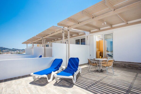 Familie appartement | Uitzicht vanuit de kamer