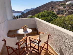 Outdoor dining - Golden Sun Hotel (Patmos)