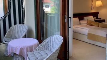 Condo Confort, 1 cama King size, cocina, vista a la montaña | Terraza o patio