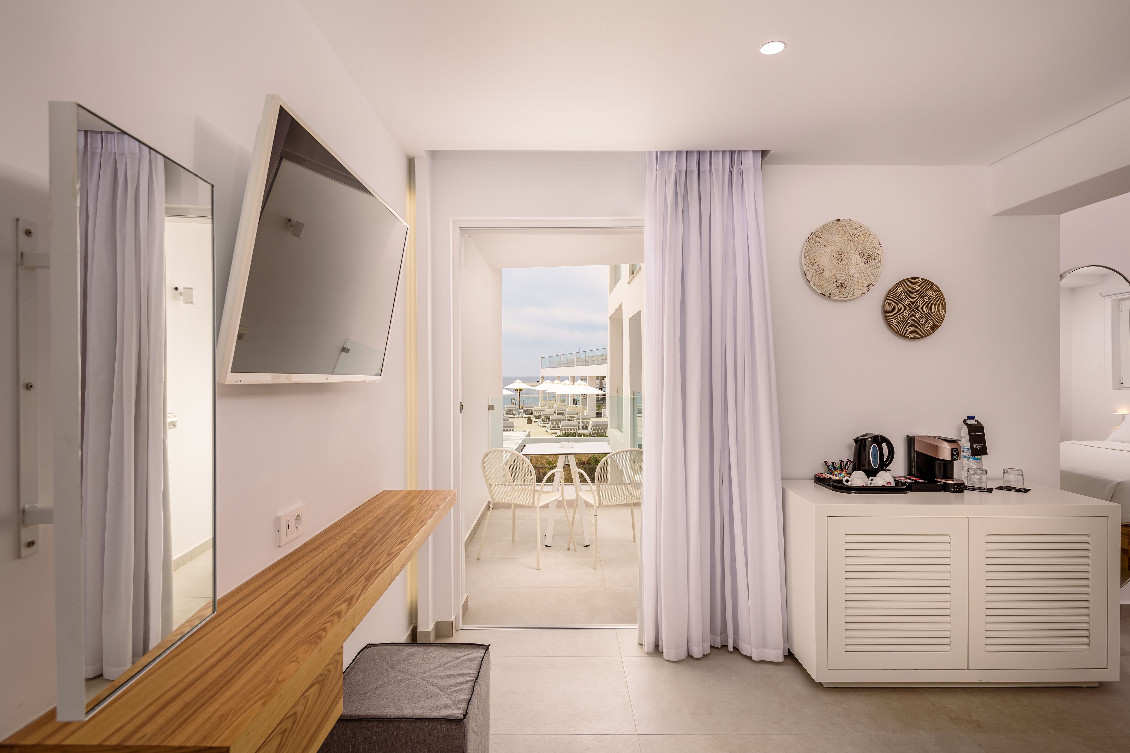 superior double room, sea view | view from room