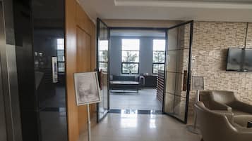Interior entrance