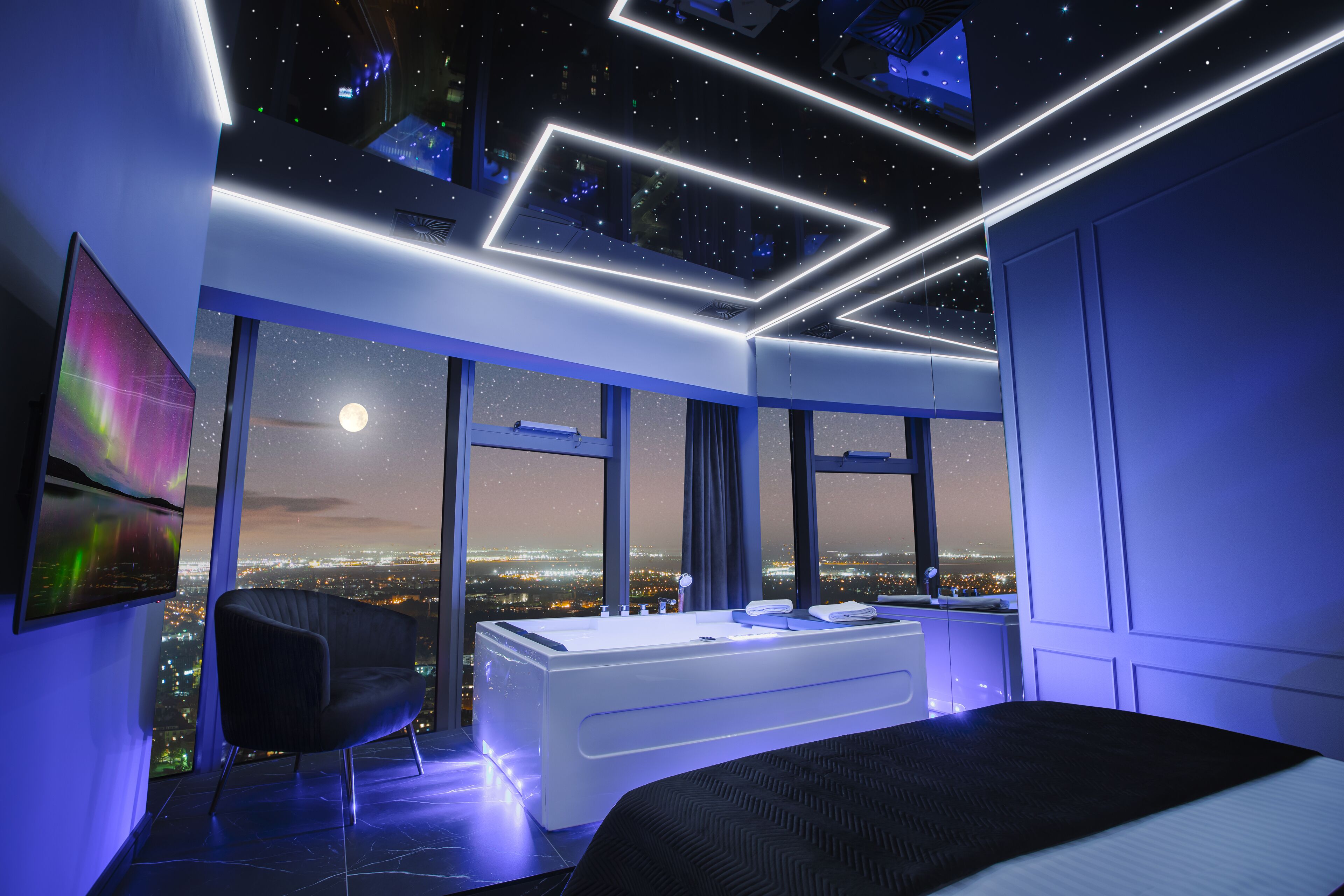 superior suite with jetted tub | private spa tub