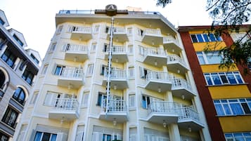 Façade de l’hébergement