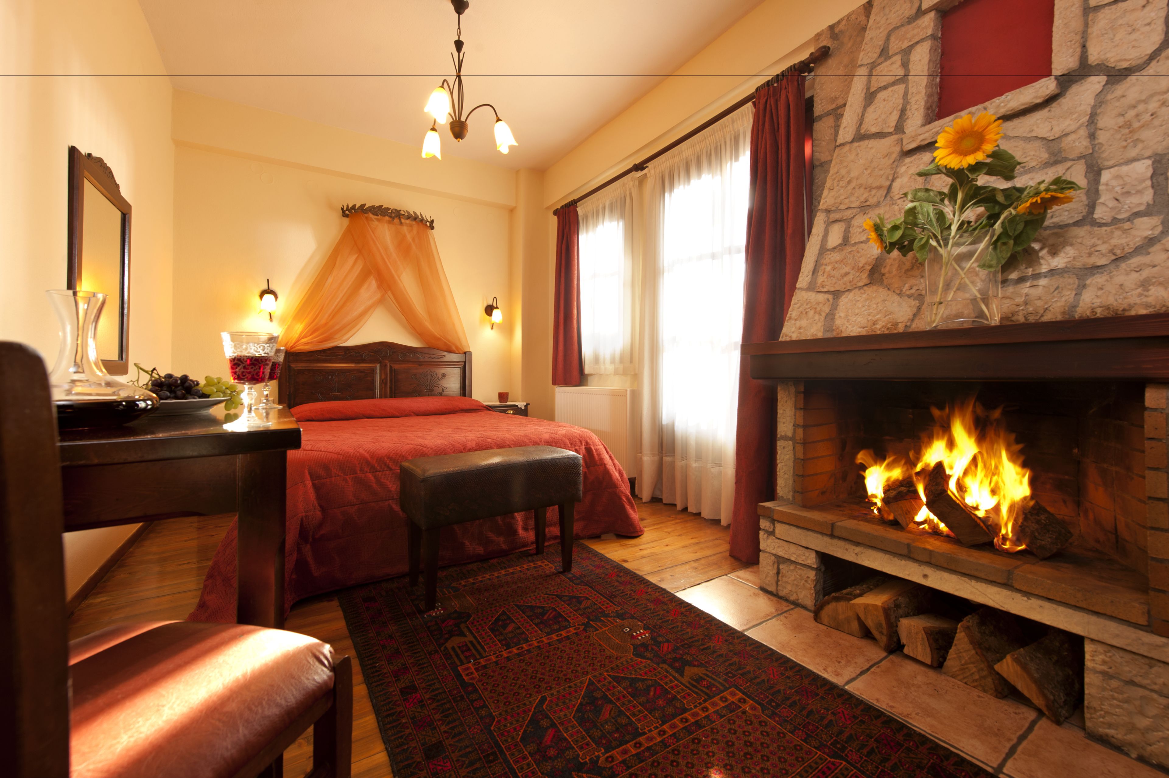 이집트산 면 시트, 고급 침구, 필로우탑 침대, 객실 내 금고