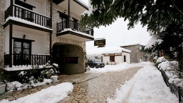 Entrada de la propiedad