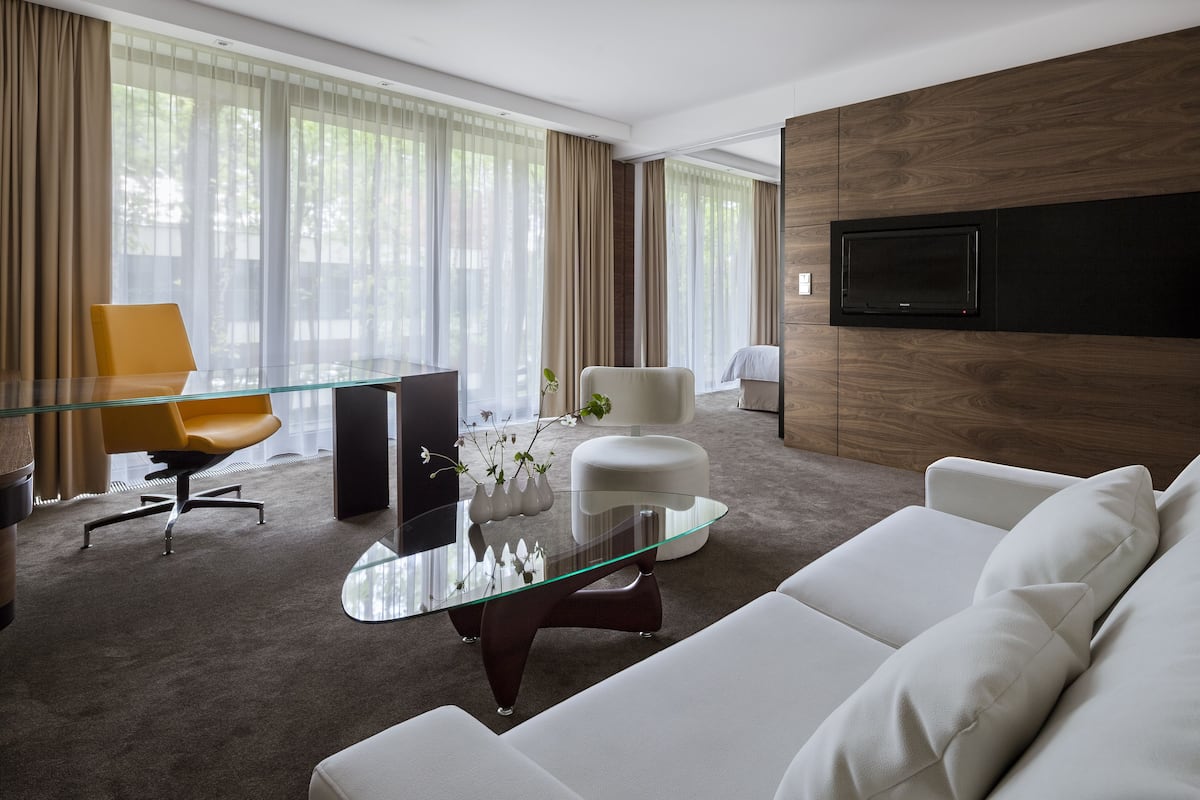 Kamar Double Superior | Area keluarga | TV layar datar