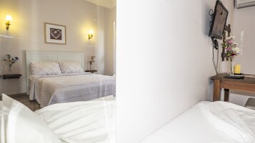 Escritorio, cortinas blackout, wifi gratis y ropa de cama 