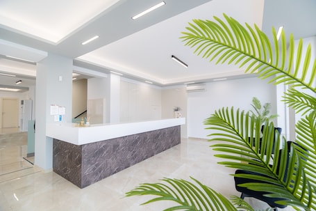 Recepción. Philippos Hotel