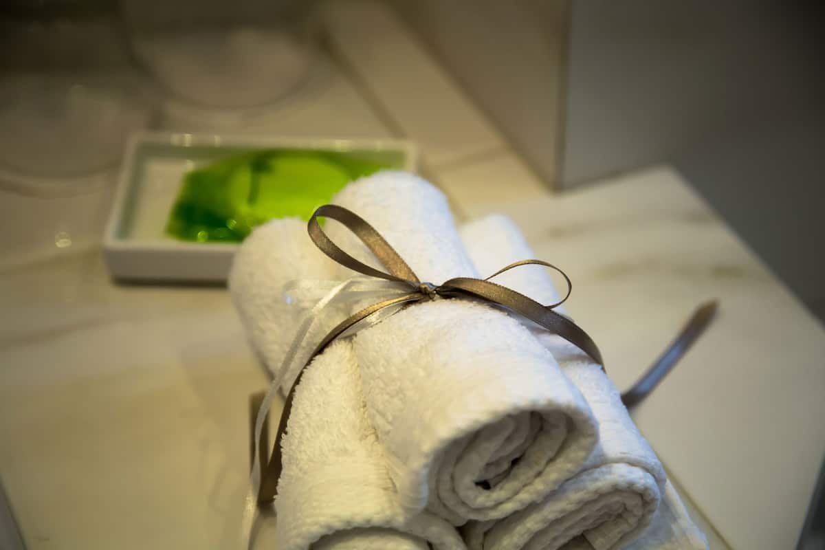 rainfall showerhead, free toiletries, hair dryer, bathrobes