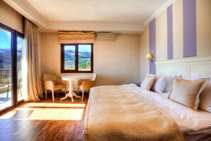 Superior-Doppel- oder -Zweibettzimmer | Bettwäsche aus ägyptischer Baumwolle, hochwertige Bettwaren