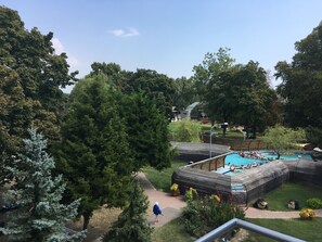 View from property - Hotel Aqua (Komarom)