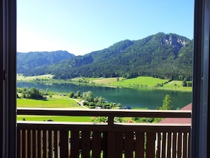 Terrace/patio - Kolbitsch... ein Ausblick der verzaubert (Weissensee)