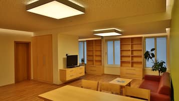 Sala de estar en el lobby