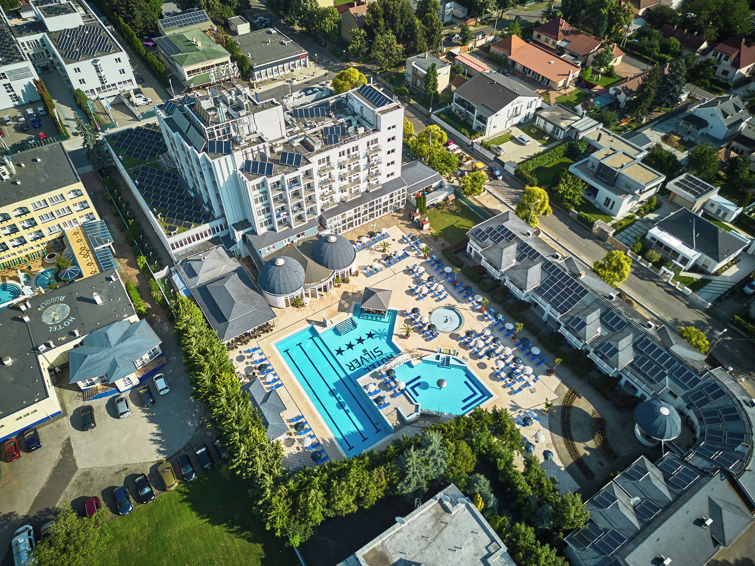 Facciata della struttura