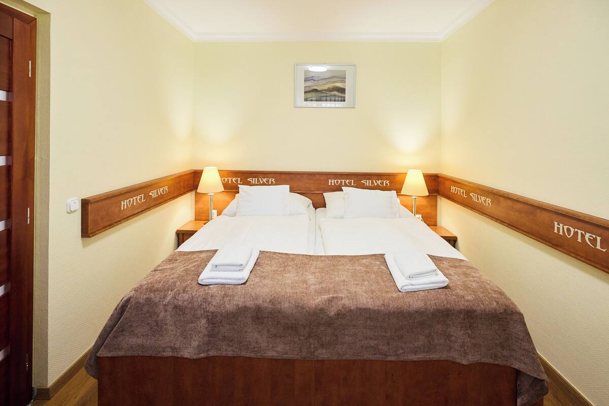 Apartamento Confort, cocina básica (Bio) | Ropa de cama hipoalergénica, minibar, caja fuerte y wifi gratis