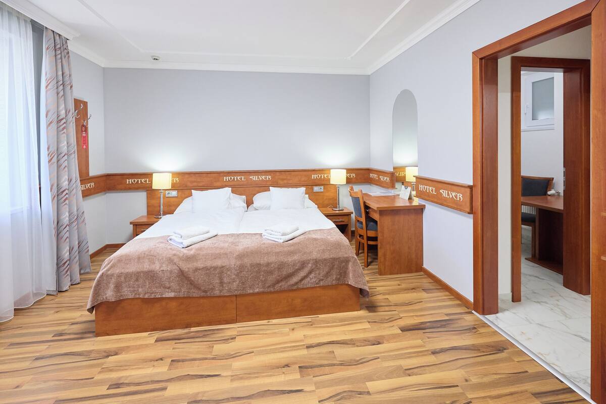 Habitación Confort, cocina (Bio) | Ropa de cama hipoalergénica, minibar, caja fuerte y wifi gratis