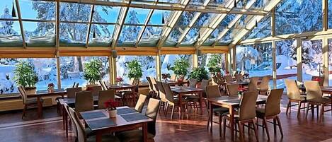 Blick von der Unterkunft