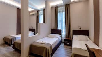 Matelas mémoire de forme, minibar, coffres-forts dans les chambres