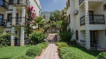 Udsigt fra overnatningsstedet