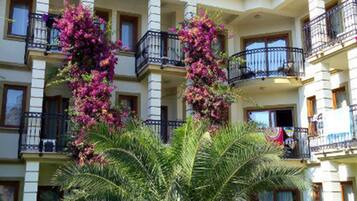 Udsigt fra overnatningsstedet