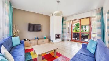 Maison (Basztowa 1) | Aire de séjour | Téléviseur à écran plat