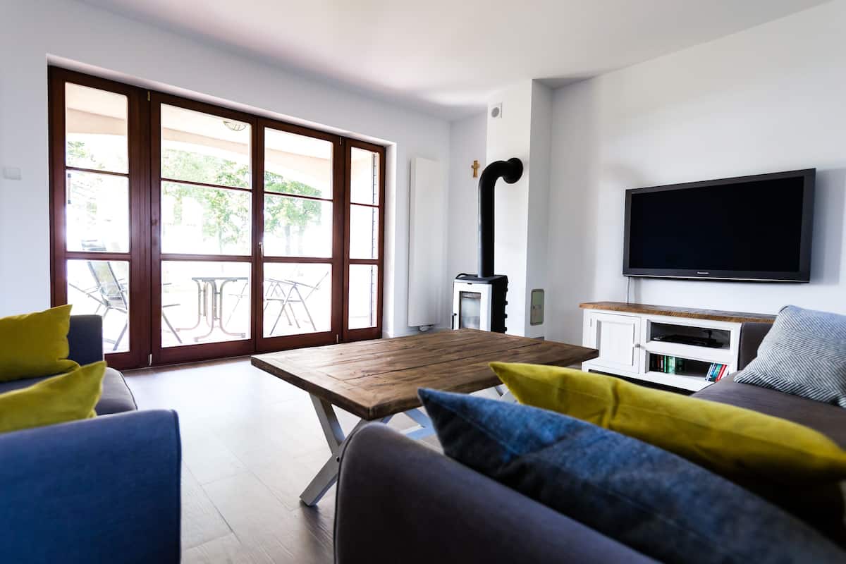 Casa (Zamkowa 18) | Área de sala de estar | Televisión de pantalla plana