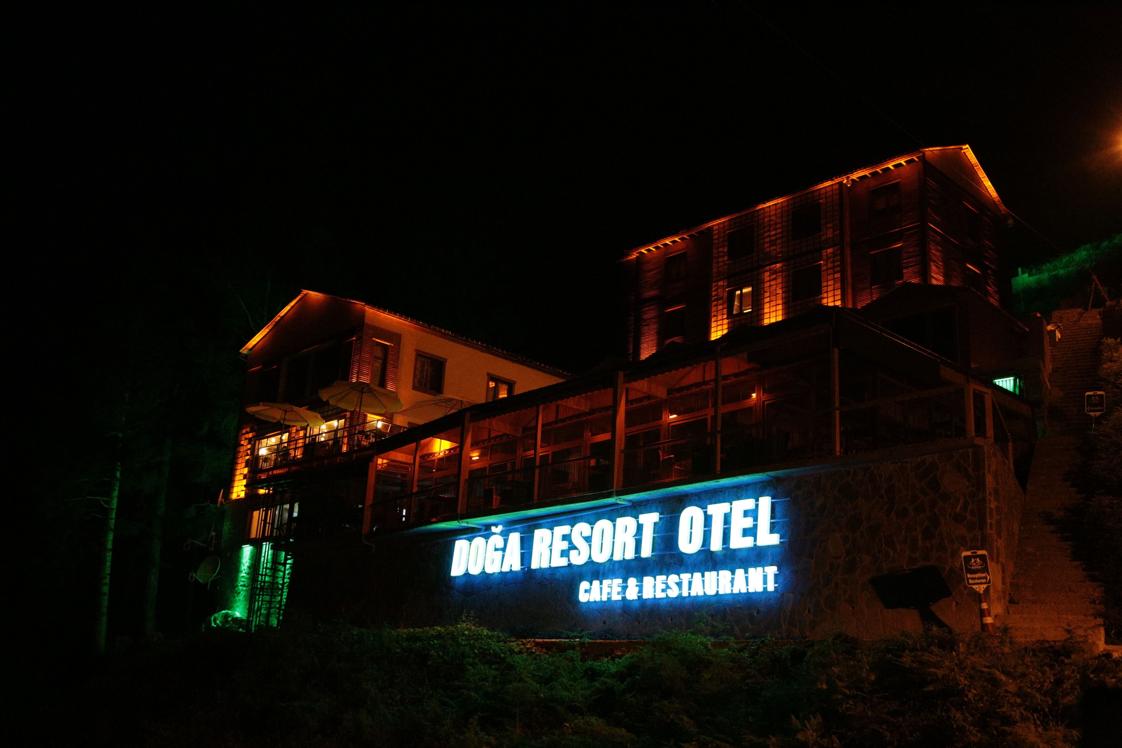 front of property – evening/night